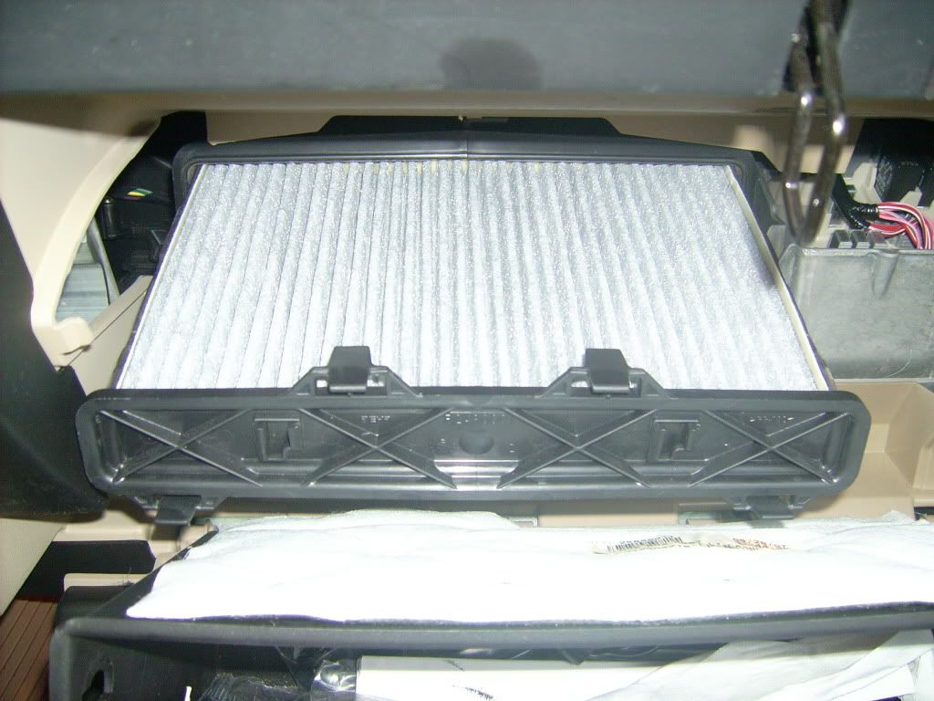 Acadia Slt 2 >> Cabin Air Filter Installed in 2008 Enclave with Tray ... Acadia Slt 2 >> Cabin Air Filter Installed in 2008 Enclave with Tray ...